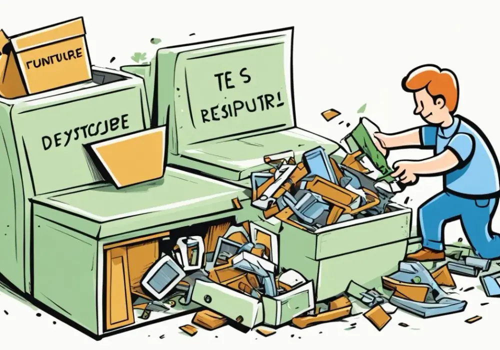 Jak pozbyć się starych mebli i uniknąć problemów z utylizacją
